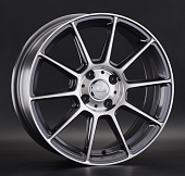 Диски LS wheels 820 7 х 16 4*100 Et: 42 Dia: 73.1 серый с полировкой