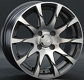 Диски LS wheels LS233 7.5 х 17 5*112 Et: 40 Dia: 73.1 серый с полировкой