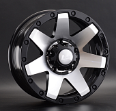 Диски LS wheels LS 881 7 х 16 5*139,7 Et: 10 Dia: 108.1 черный полностью полированный