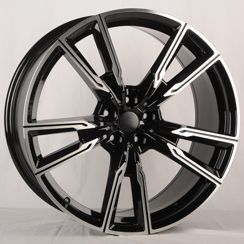 Диски RST R2105FF 9.5 х 21 5*112 Et: 35 Dia: 66.6 черный с проточкой глянцевый