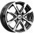 Диски Wheels UP Up122 6 х 15 4*100 Et: 37 Dia: 60.1 черный с проточкой глянцевый