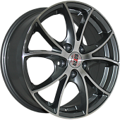 Диски ALCASTA M07 6.5 х 16 5*108 Et: 50 Dia: 63.3 серый с полировкой