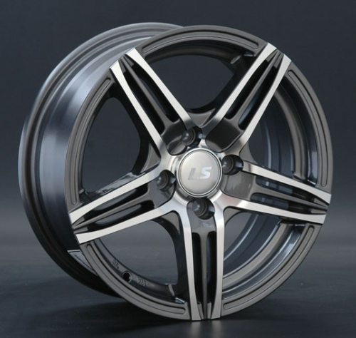 Диски LS wheels LS189 6.5 х 15 4*100 Et: 40 Dia: 73.1 серый с полировкой