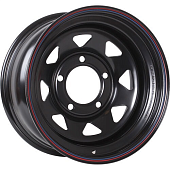 Диски Off-Road-Wheels Black 8 х 16 6*139,7 Et: -25 Dia: 110.1 