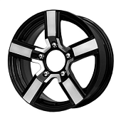 Диски iFree Райдер 6.5 х 16 5*139,7 Et: 40 Dia: 98 черный с проточкой глянцевый