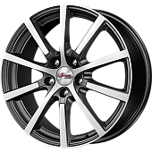 Диски iFree Big Byz 7 х 17 5*108 Et: 50 Dia: 63.3 черный с проточкой глянцевый