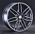 Диски LS wheels 1241 7.5 х 17 4*100 Et: 40 Dia: 60.1 серый с полировкой