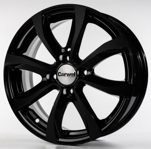 Диски Carwel Омикрон 6 х 15 4*98 Et: 35 Dia: 58.5 черный матовый