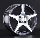 Диски LS wheels LS 888 6.5 х 15 4*100 Et: 35 Dia: 73.1 серый с полировкой