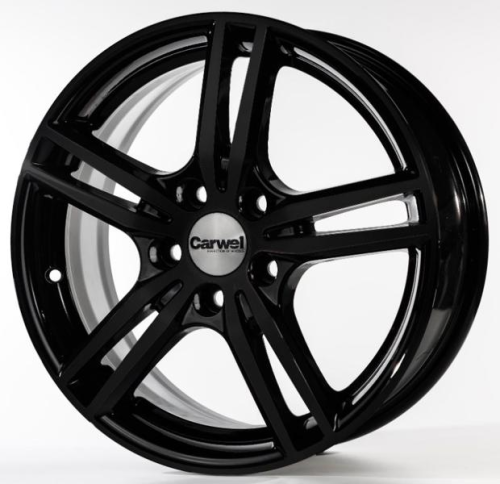 Диски Carwel Баруй 6.5 х 16 5*114,3 Et: 50 Dia: 66.1 черный матовый