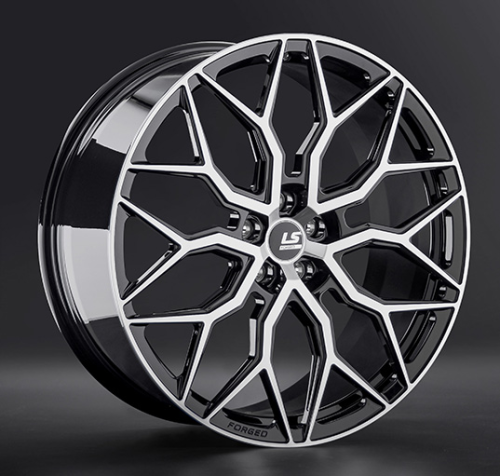 Диски LS Forged FG13 8 х 18 5*114,3 Et: 45 Dia: 67.1 черный полностью полированный
