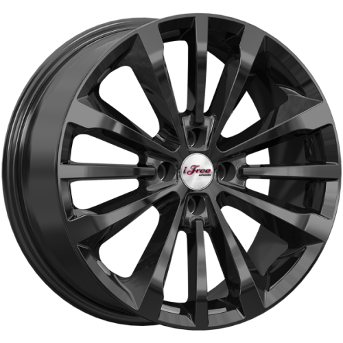 Диски iFree Андерсен 7 х 17 4*100 Et: 37 Dia: 67.1 черный матовый