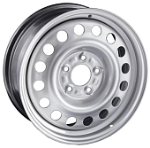 Диски Eurodisk 14013 5.5 х 14 4*100 Et: 49 Dia: 56.6 классический серебристый цвет