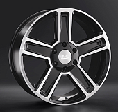 Диски LS wheels LS 1296 8 х 17 6*139,7 Et: 38 Dia: 100.1 черный полностью полированный