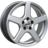 Диски ALCASTA M62 6 х 15 4*100 Et: 46 Dia: 54.1 классический серебристый цвет