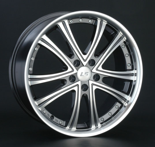 Диски LS wheels LS289 7 х 18 5*114,3 Et: 40 Dia: 73.1 серый с полировкой