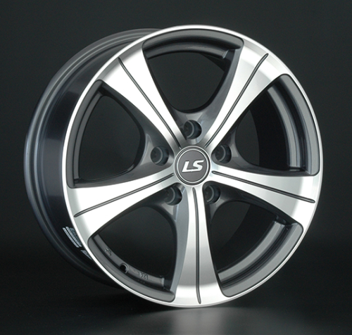 Диски LS wheels LS202 6.5 х 15 5*110 Et: 35 Dia: 65.1 серый с полировкой
