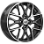 Диски Wheels UP Up101 6 х 16 4*100 Et: 45 Dia: 60.1 черный с проточкой глянцевый